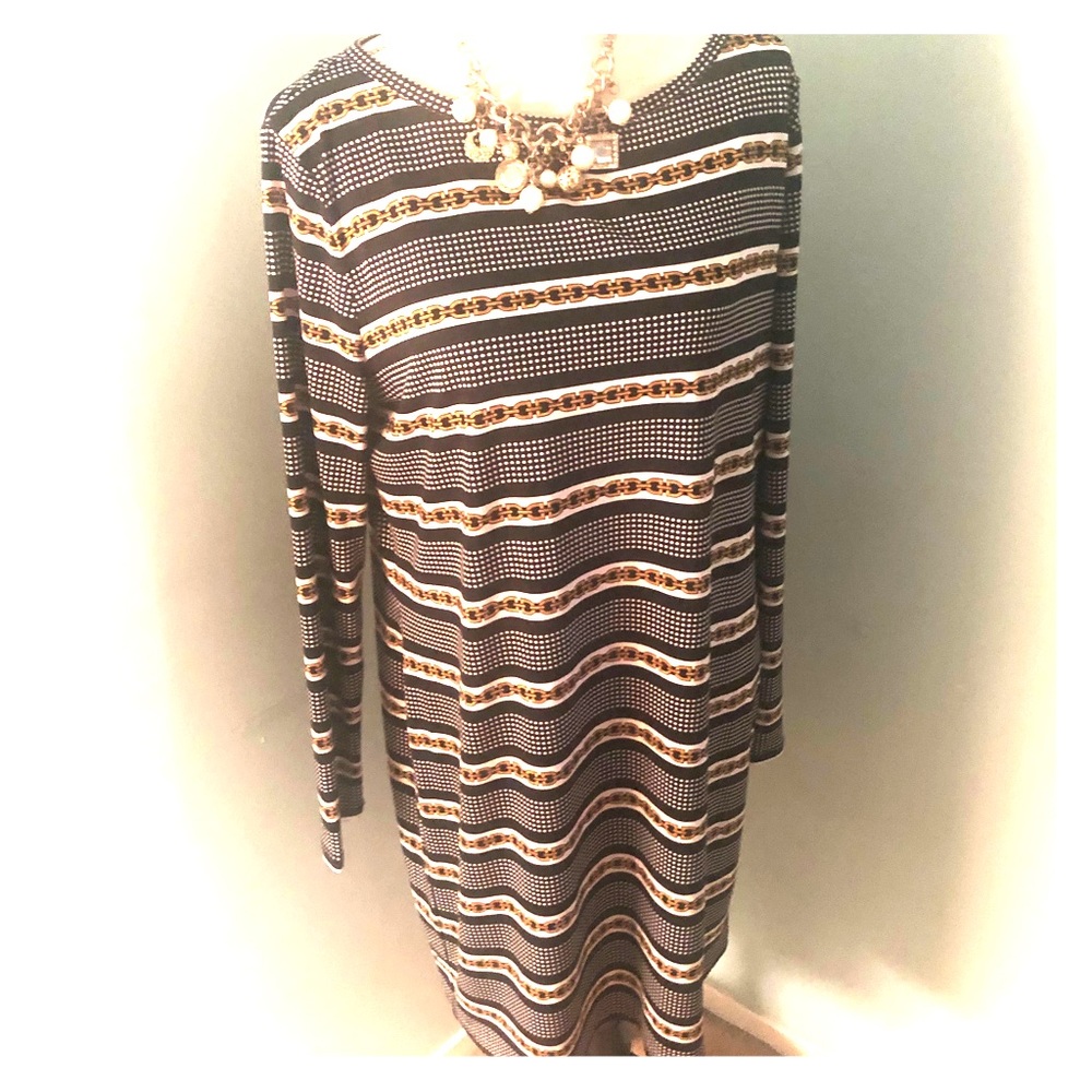 Michael Kors chain pattern dress